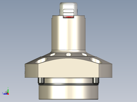KOSMEKSFA3000-M2A-160-H55多系列多零件图纸模型多系列多零件图纸模型右视缩略图