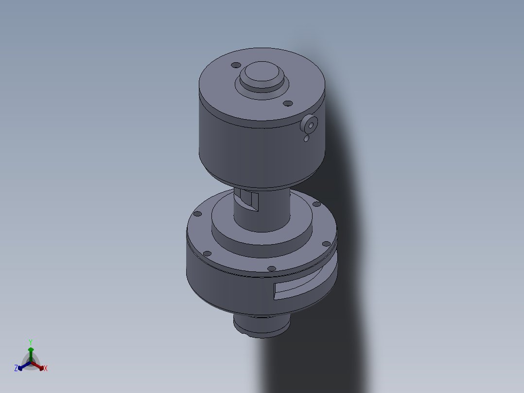 电机正等轴测图