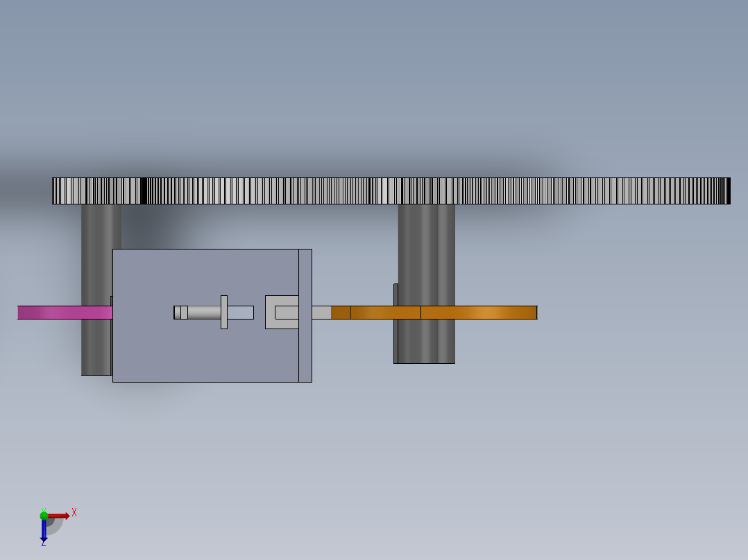 奶茶封盖机俯视图