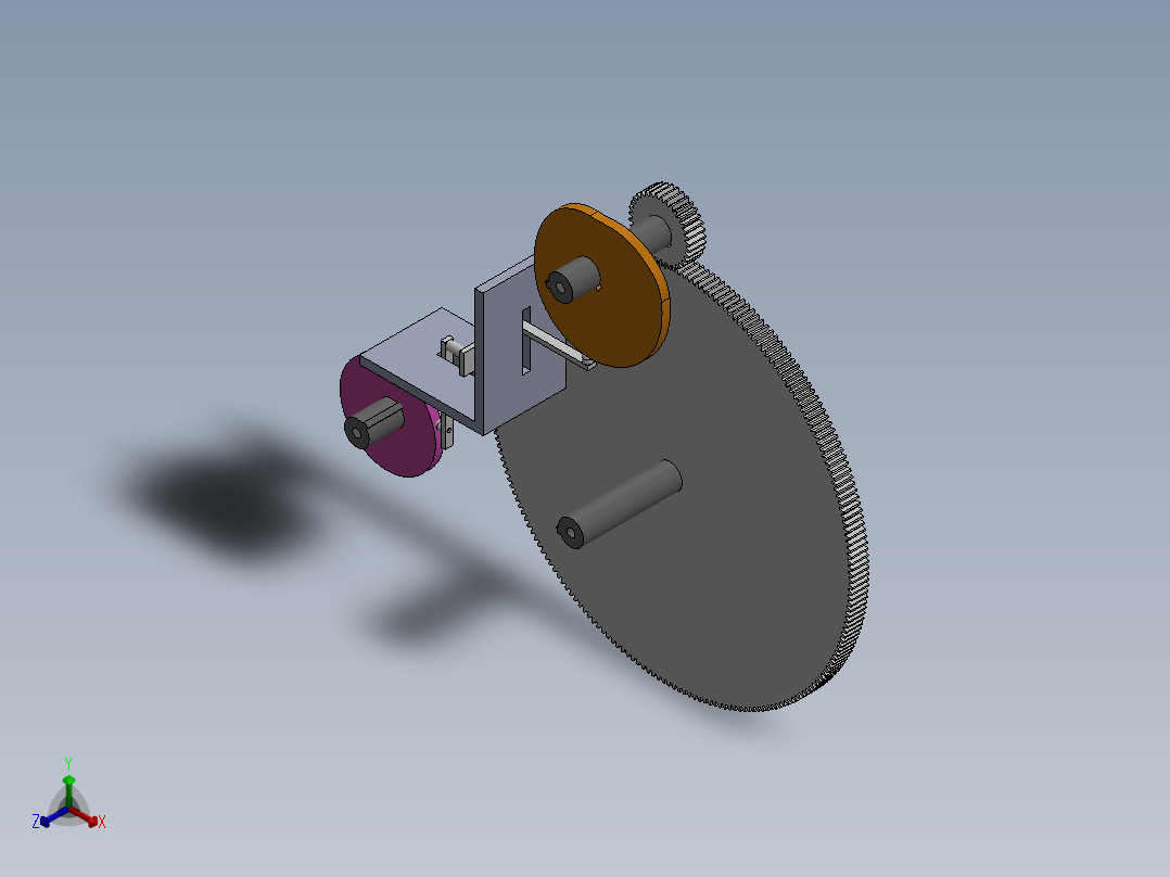 奶茶封盖机正等轴测图
