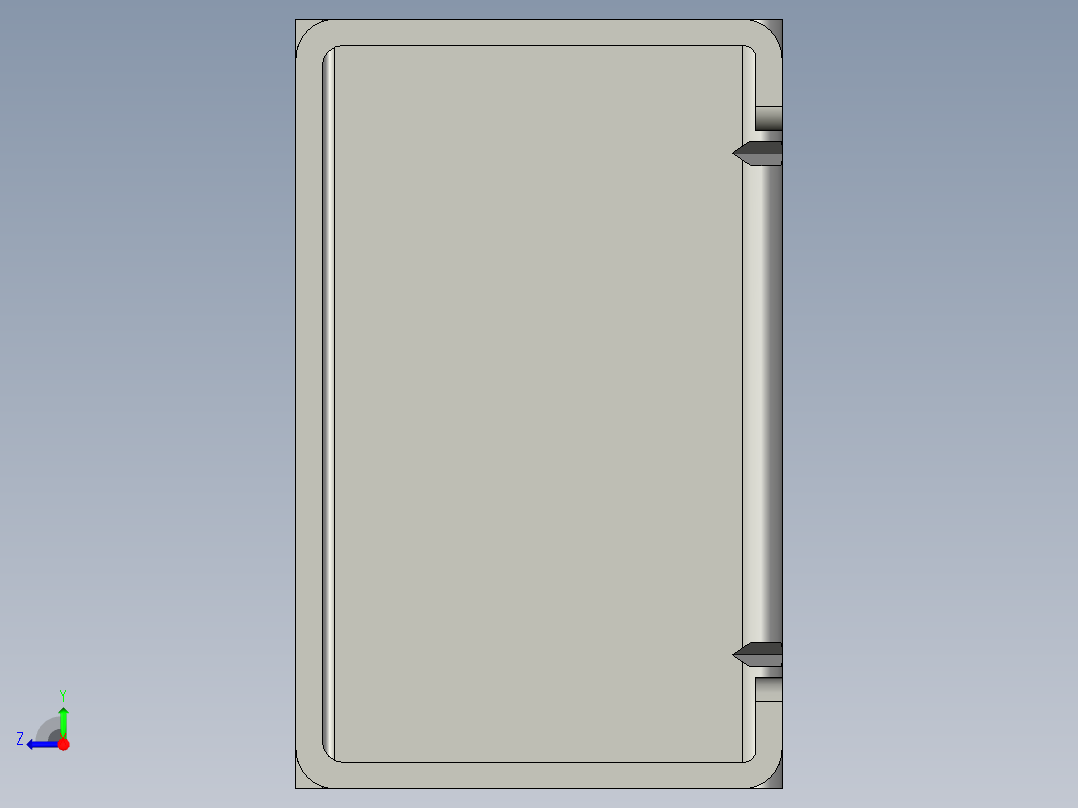 流利条定位器60A-平接头1右视图