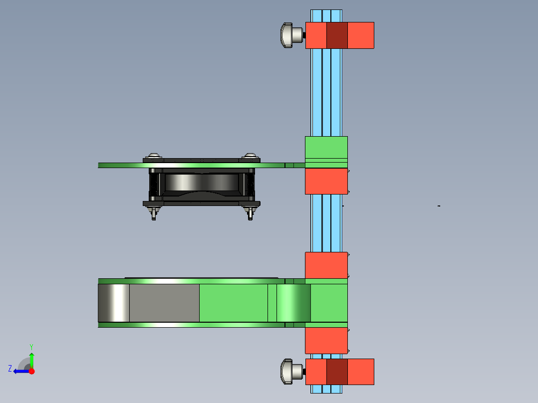 A2004467-模块化 Mac mini 安装支架右视图