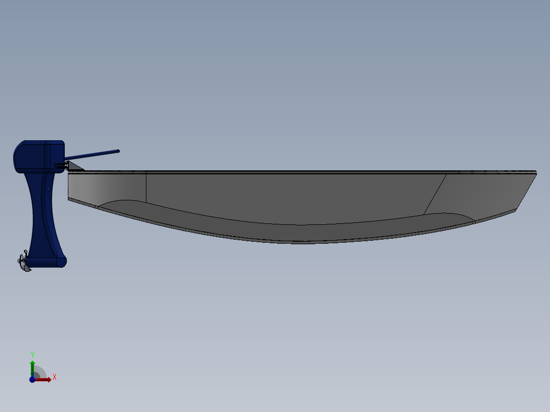 A0003161-车顶漂浮玩具船前视图