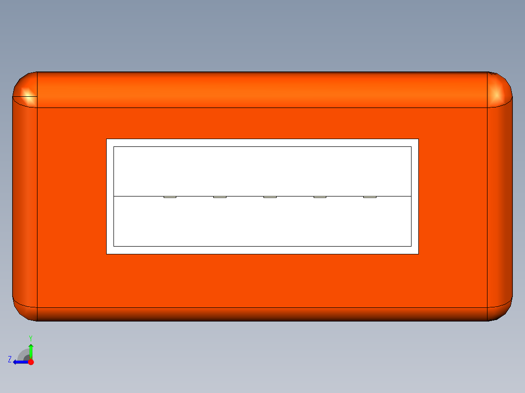 USB 闪存盘右视图
