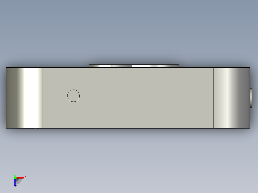 Phone 3D模型12俯视图