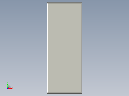 资料柜（金融）前视缩略图