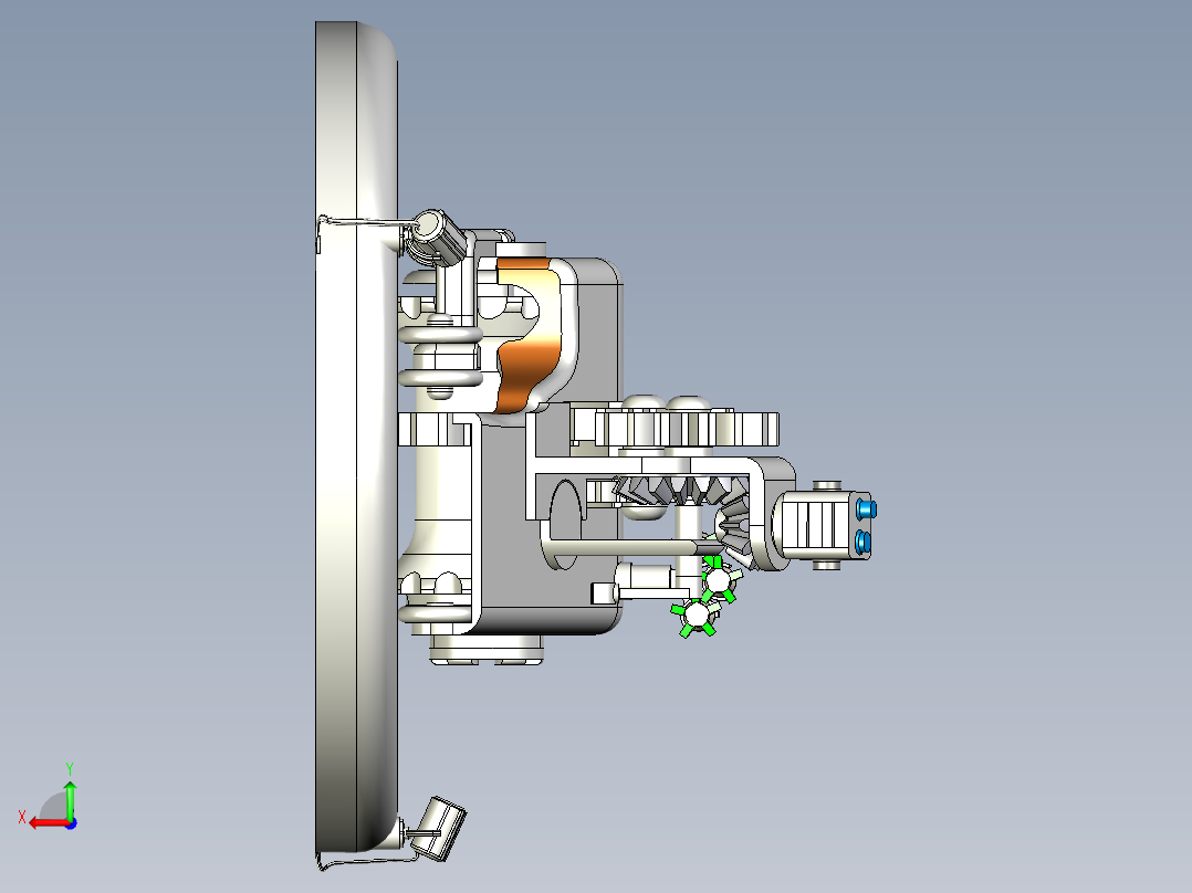 外星战斗机器人后视图