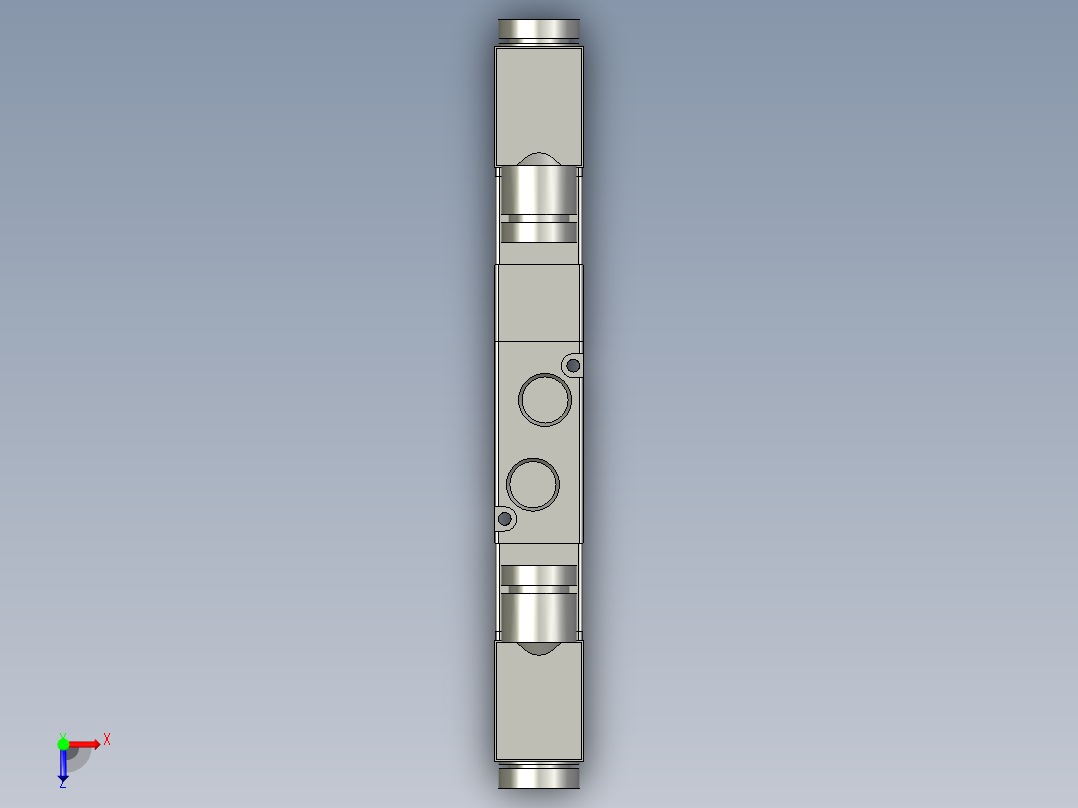 4V230C08A-电磁阀亚德客3俯视图