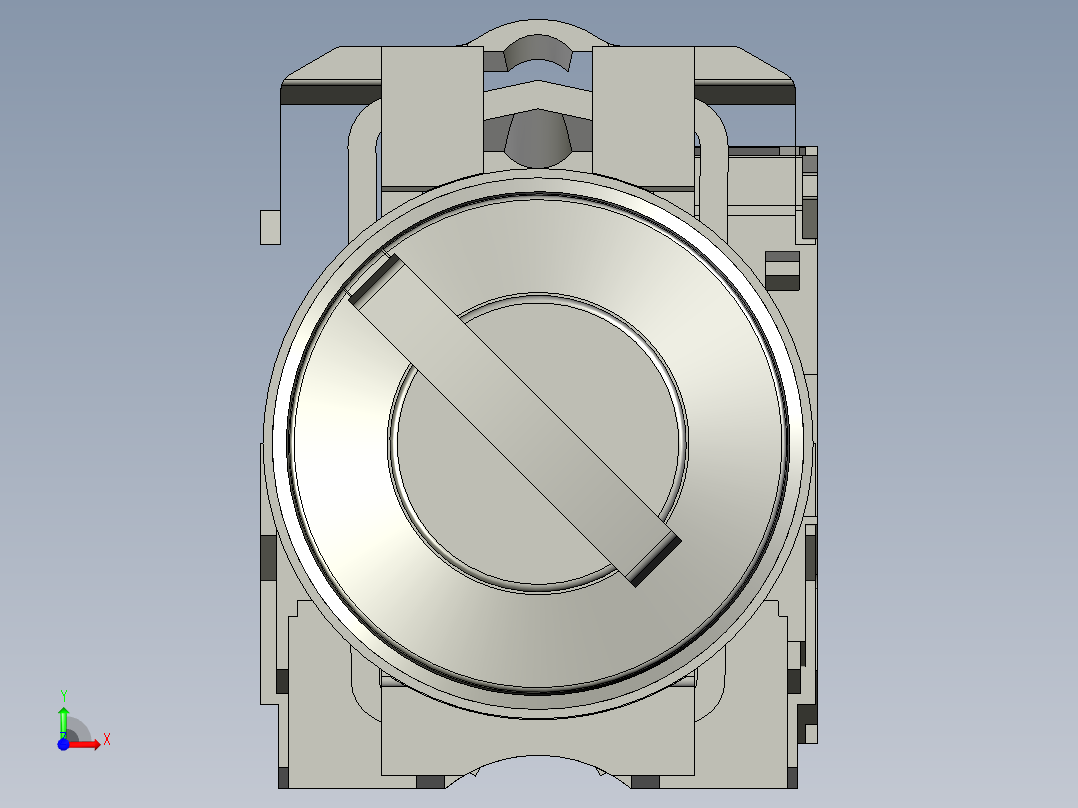 带锁电源开关-YZ-CC前视图