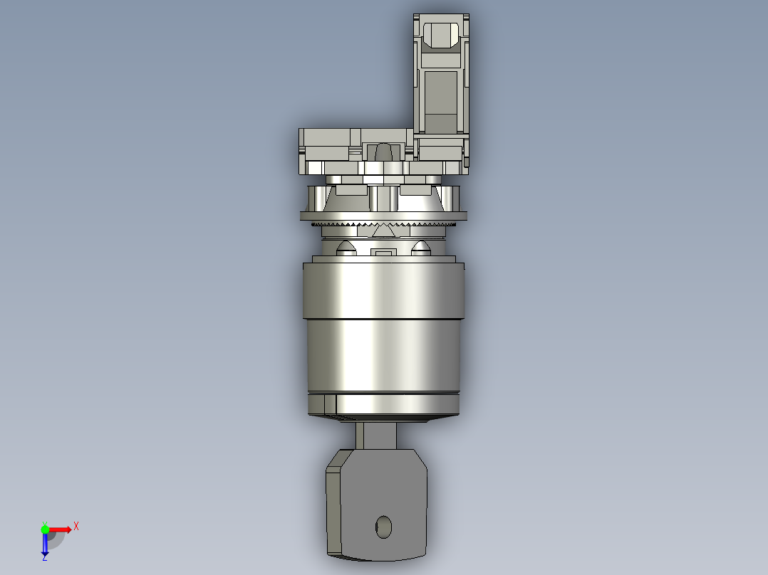 带锁电源开关-YZ-CC俯视图
