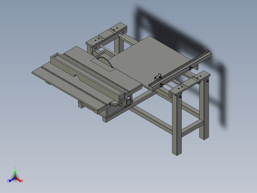 桌面生产用切板装置