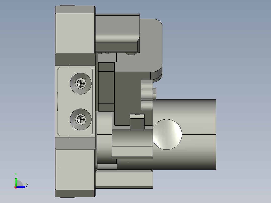 F19047-1C1-100-X2-HSG载具左视图
