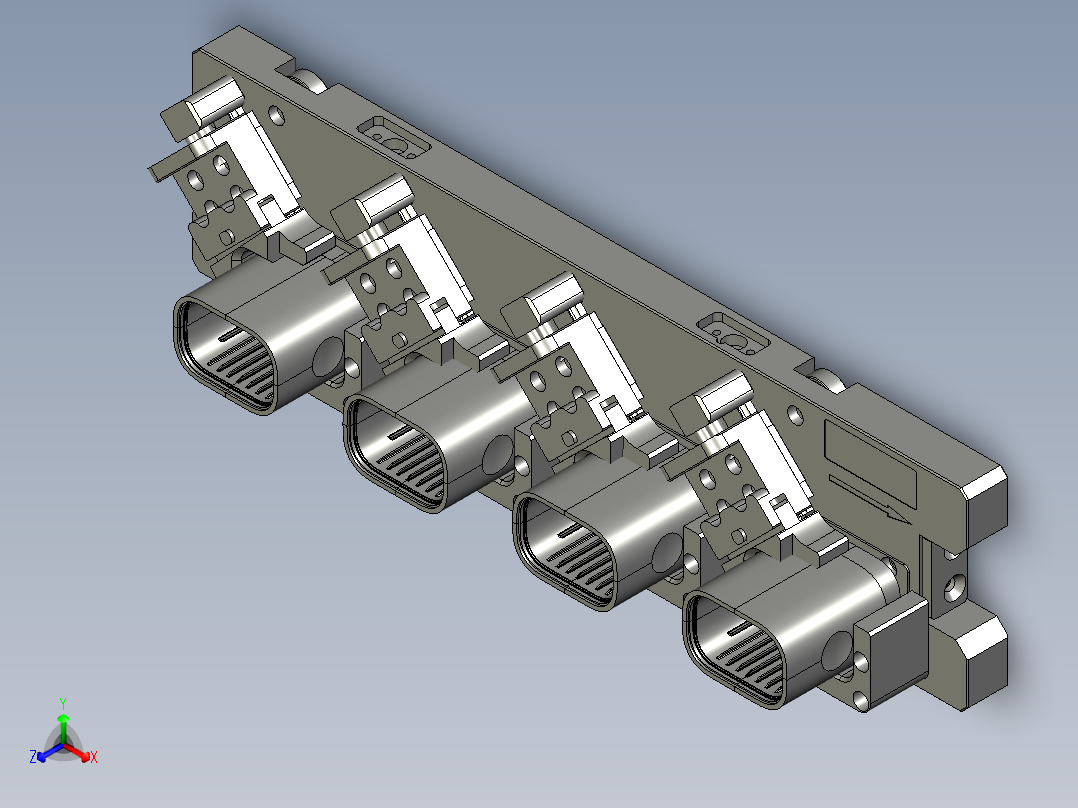 F19047-1C1-100-X2-HSG载具正等轴测图