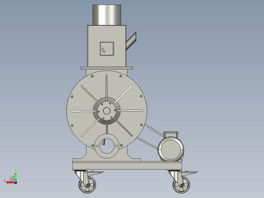 移动式旋转阀模型后视缩略图