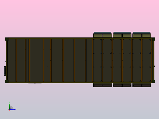 集装箱式负载箱左视缩略图