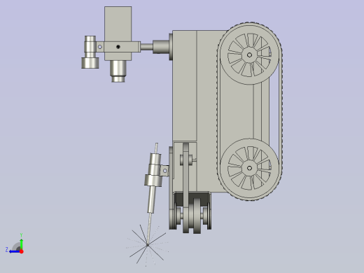 污水管道清洁器右视缩略图