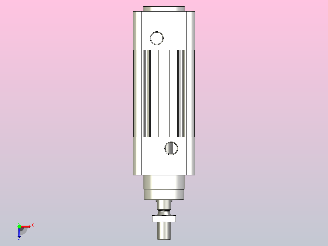 FESTO气缸DSBC-32-25-PPSA-N3---_0_俯视图