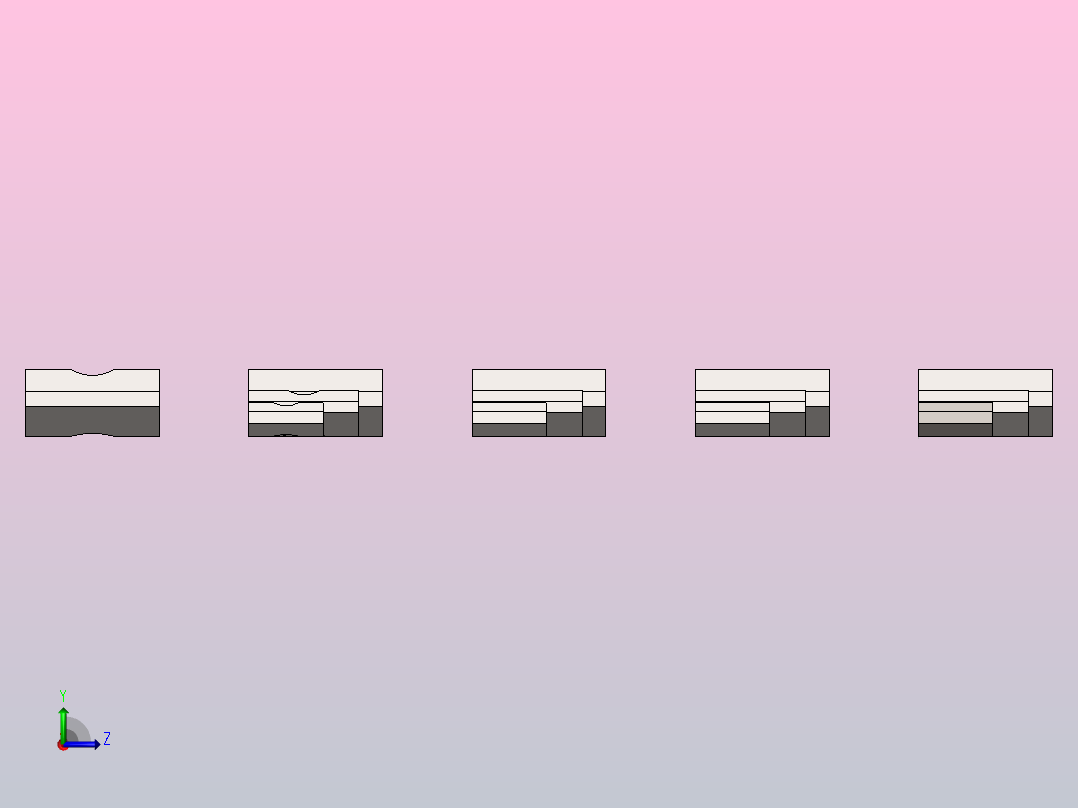 t型槽螺母(1)左视图
