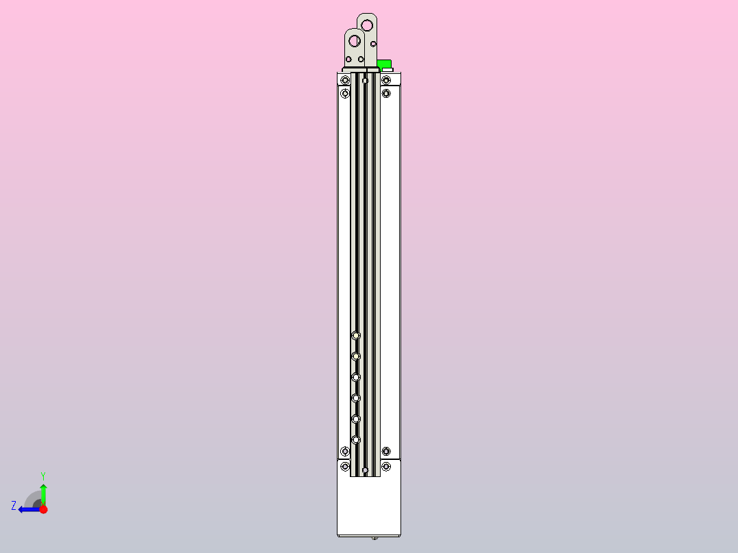 明纬开关电源适配器变压器RSP-1600-12右视图