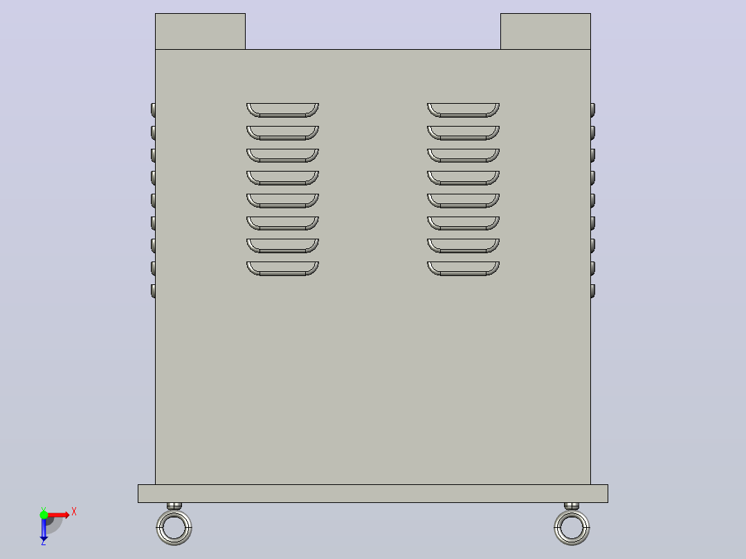 JMB-6k～10k照明变压器三维模型 202012俯视图