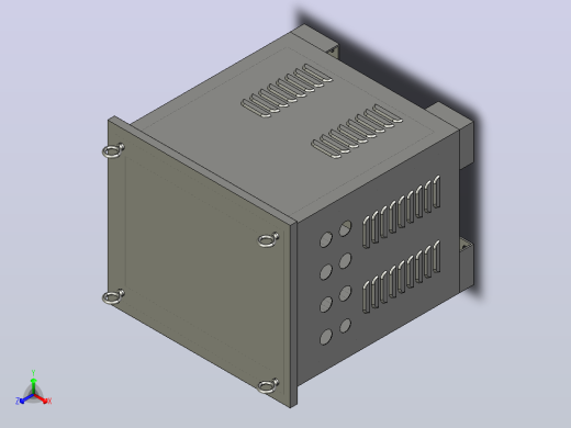 JMB-6k～10k照明变压器三维模型 202012正等轴测缩略图