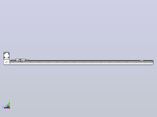 机器人皮带驱动直线轴TPA-GCB-120-P70-L1350-LU-M20-N3右视缩略图