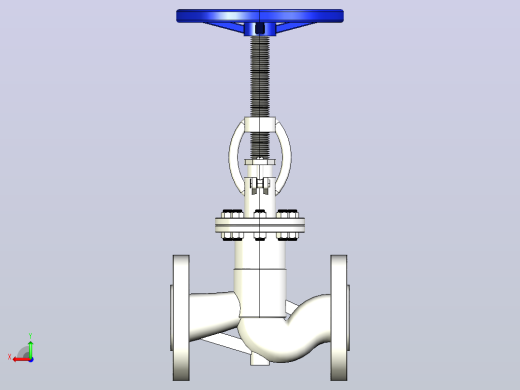 J41W-40R法兰连接截止阀[J41W-40R]DN20后视缩略图