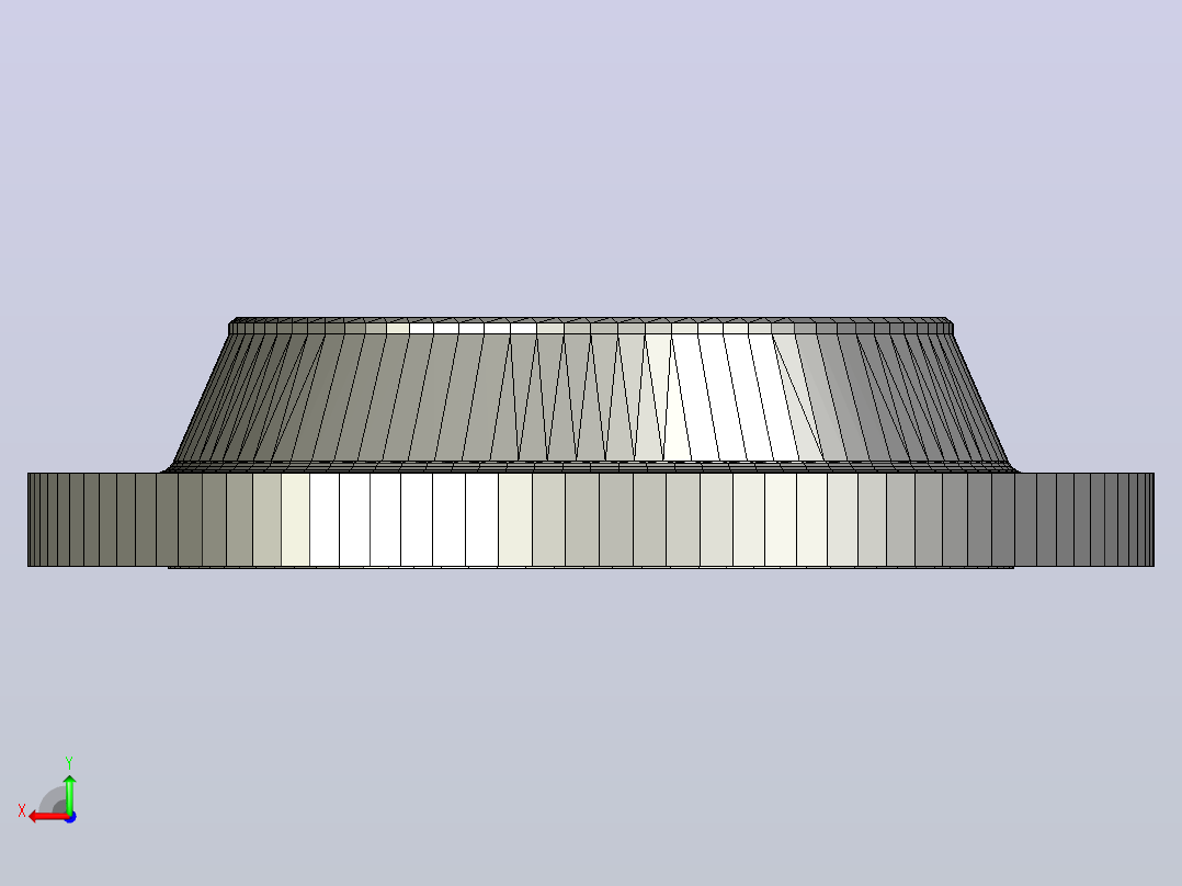 ASME B16.5 RFWN法兰# 300 NPS 15至NPS 600后视图