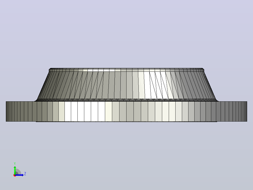 ASME B16.5 RFWN法兰# 300 NPS 15至NPS 600左视图