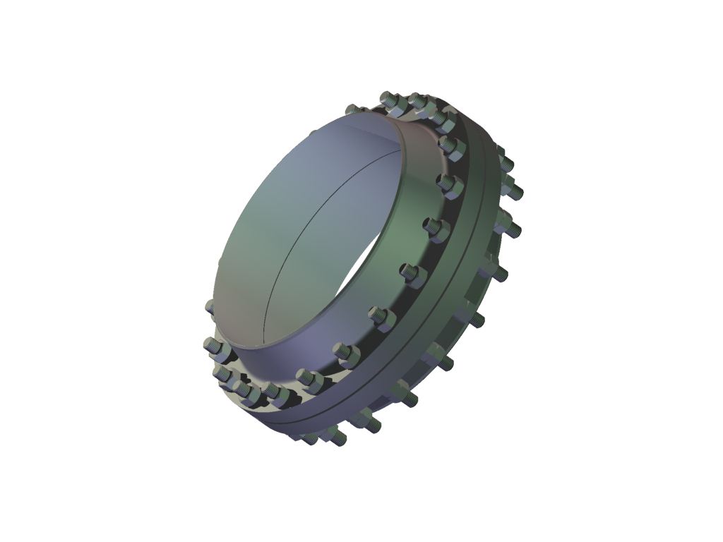ASME B16.5 RFWN法兰# 300 NPS 15至NPS 600