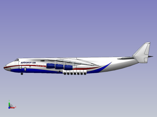 AN-225 安-225运输机前视缩略图
