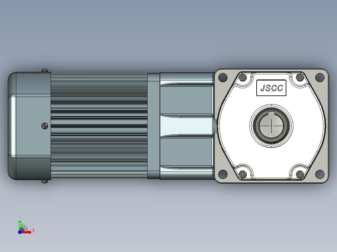 标准电机s250rc-U前视图