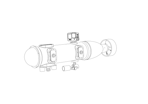 带 GoPro 的 ROV 模型缩略图