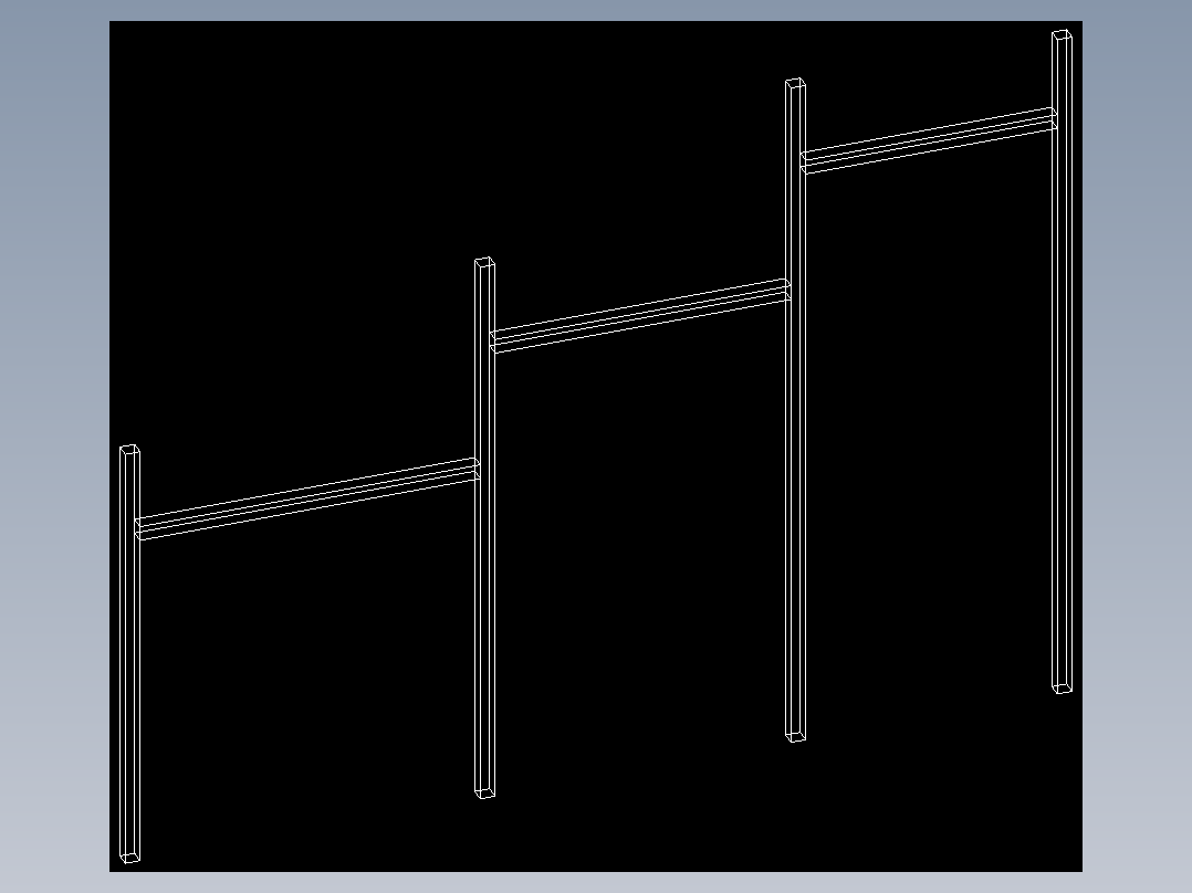 室内家具及植物的维模型十三-Q093