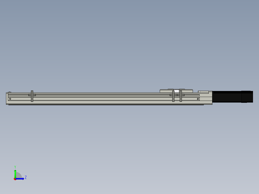 Toyo东佑达直线模组-ETH6-500-BC+煞車-反左视图