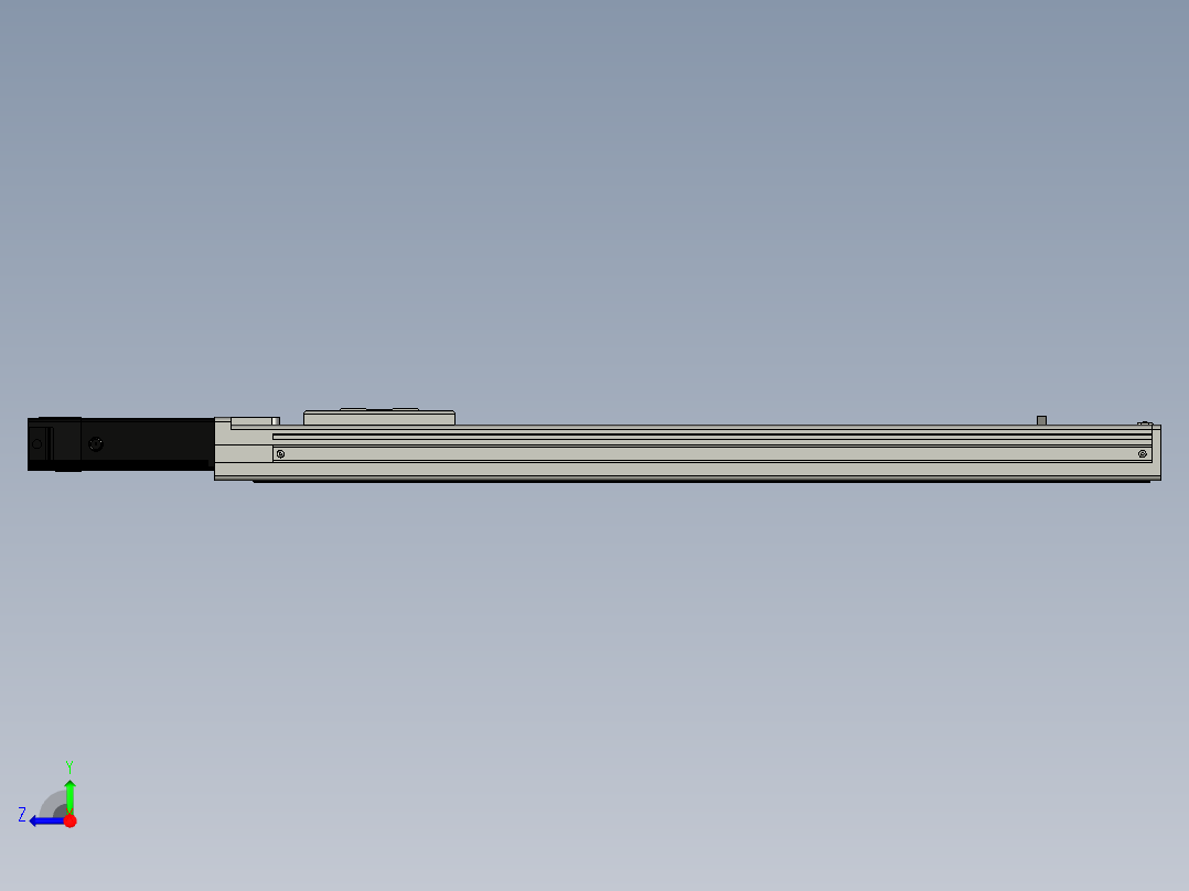 Toyo东佑达直线模组-ETH6-500-BC+煞車-反右视图