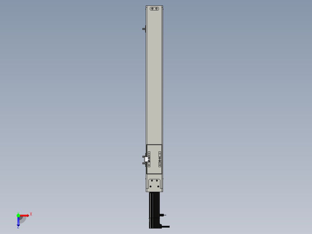 Toyo东佑达直线模组-ETH6-500-BC+煞車-反俯视图