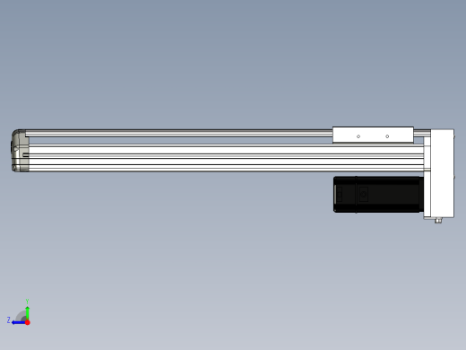 Toyo东佑达直线模组-ETH14-500-BM-400W+煞車右视缩略图