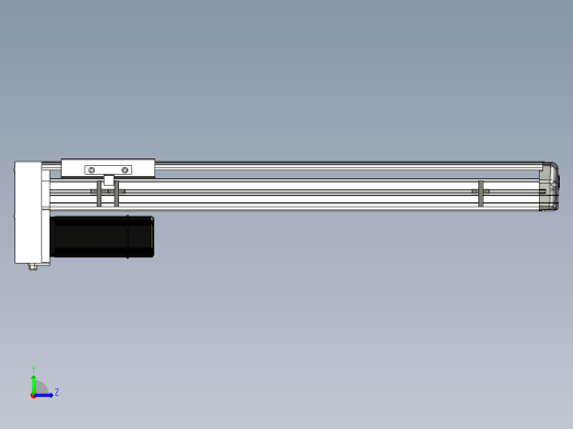 Toyo东佑达直线模组-ETH14-550-BM-400W+煞車左视缩略图