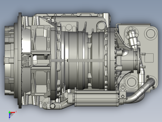 bv-zf-5hp592齿轮箱俯视缩略图