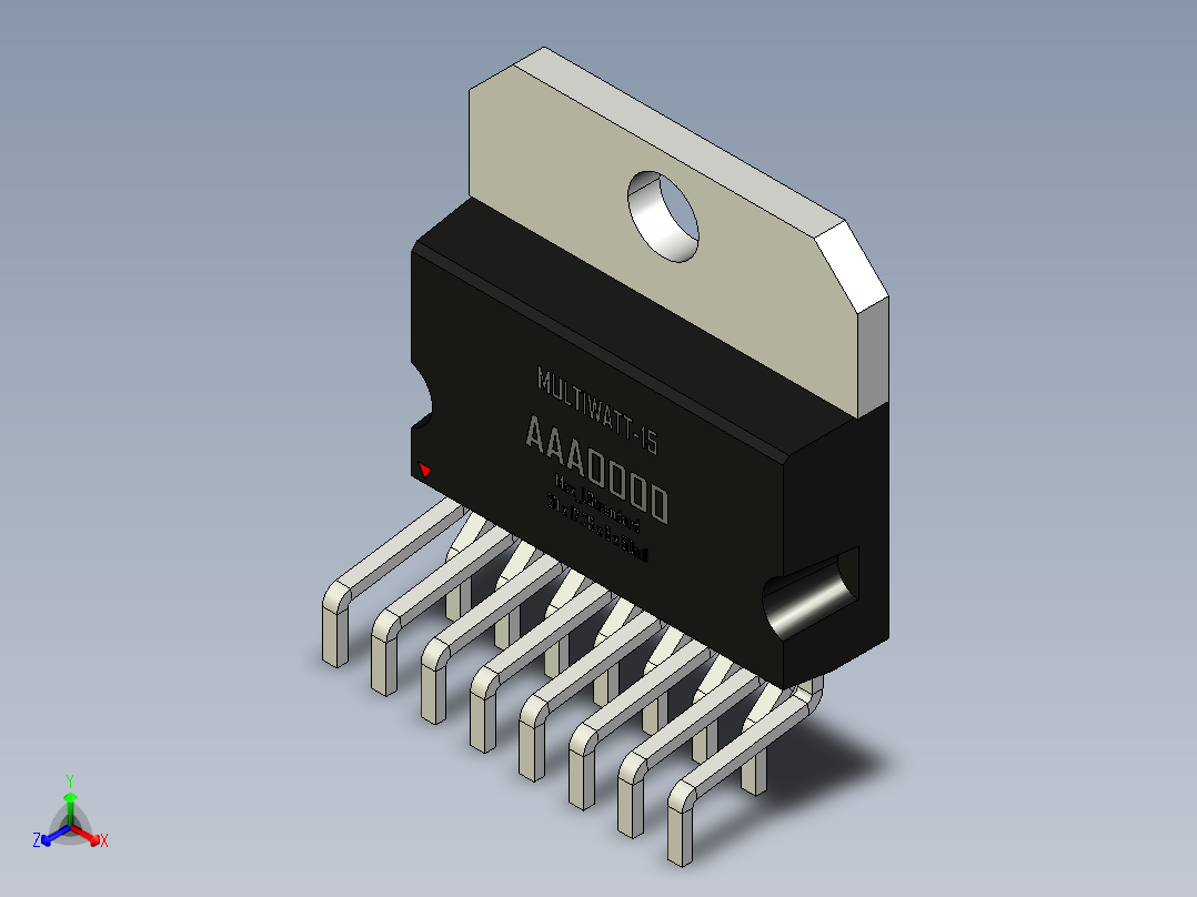 multiwatt-ST 封装-MULTIWATT-15_Max_LStrandard_rev1.1主视图