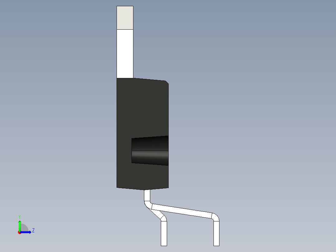 multiwatt-ST 封装-MULTIWATT-15_Max_LStrandard_rev1.1左视图