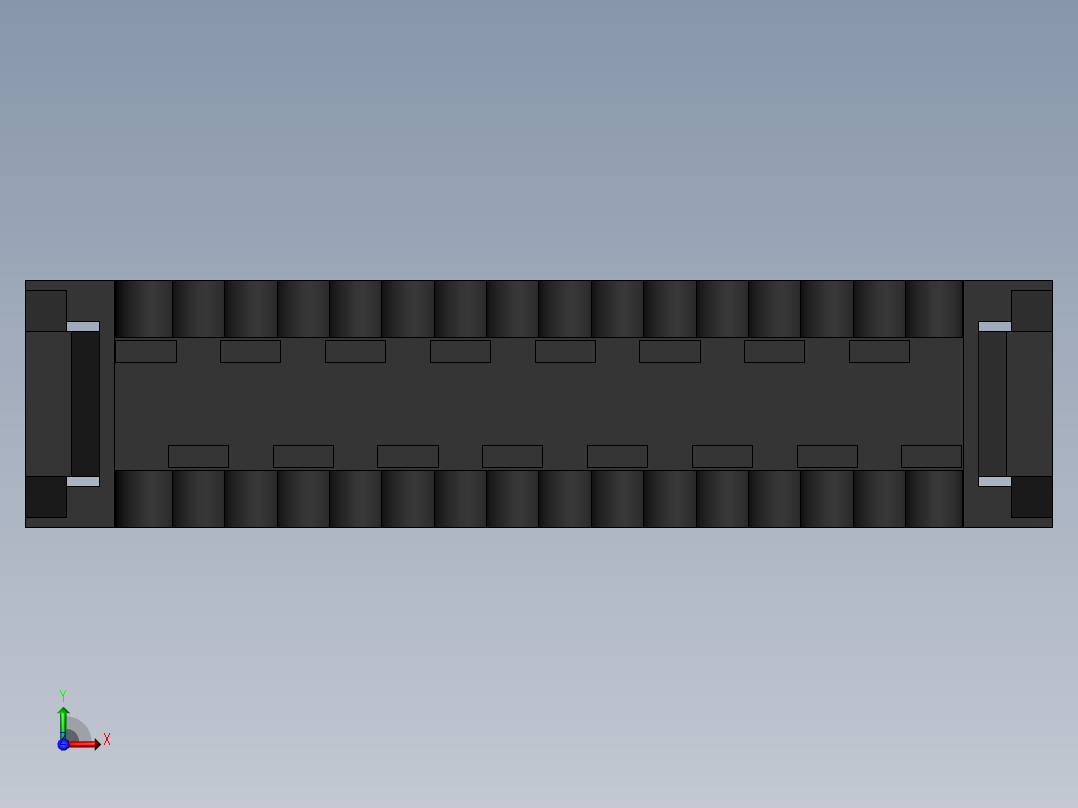 FDC-16 ( DS1018-2.54-16L )前视图