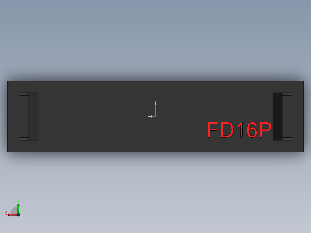 FDC-16 ( DS1018-2.54-16L )后视图