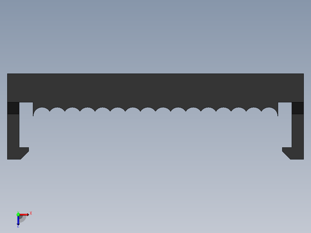 FDC-16 ( DS1018-2.54-16L )俯视图