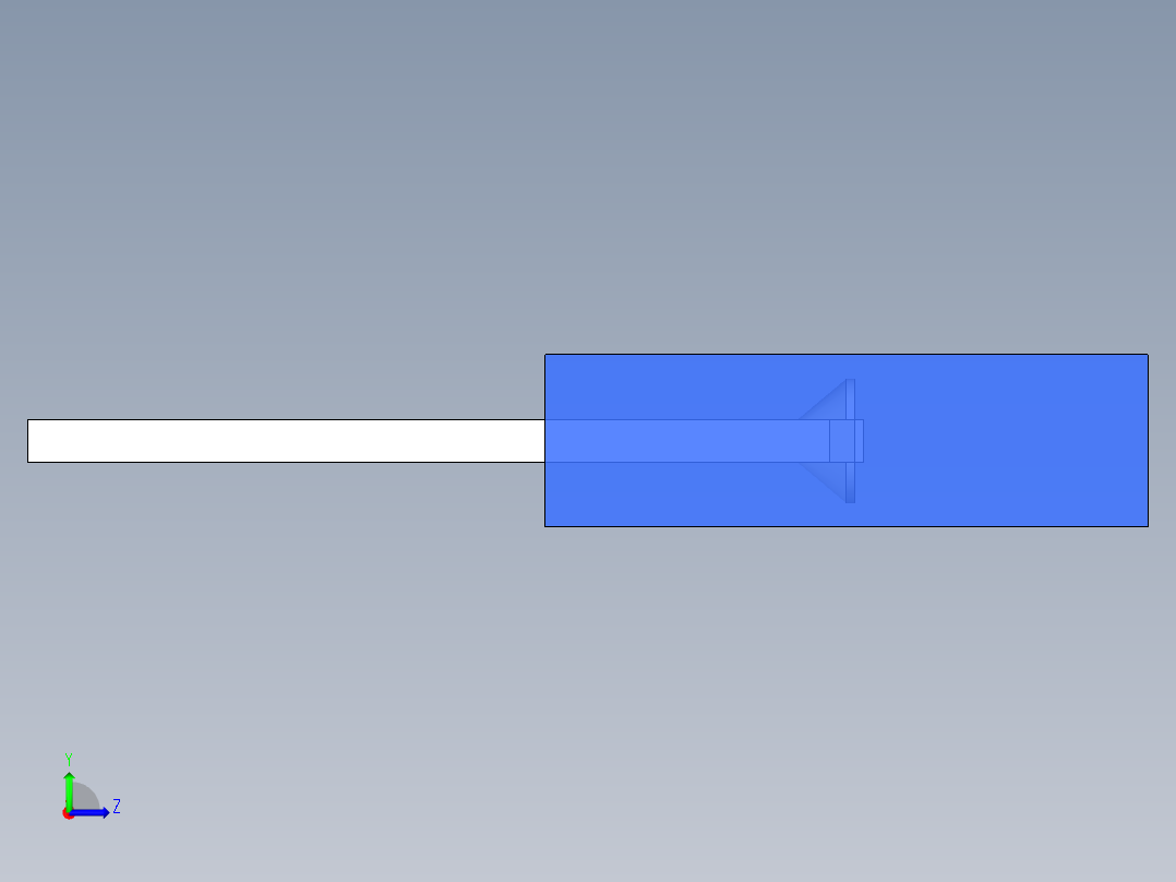 LED_Rectangular_Blue_2x5x7mm左视图