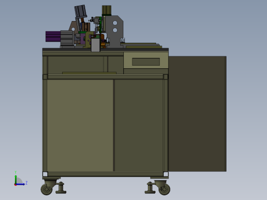 SPM7折脚机器左视缩略图