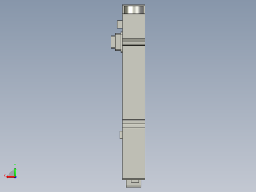 基恩士PS-T0_kc图纸模型后视缩略图