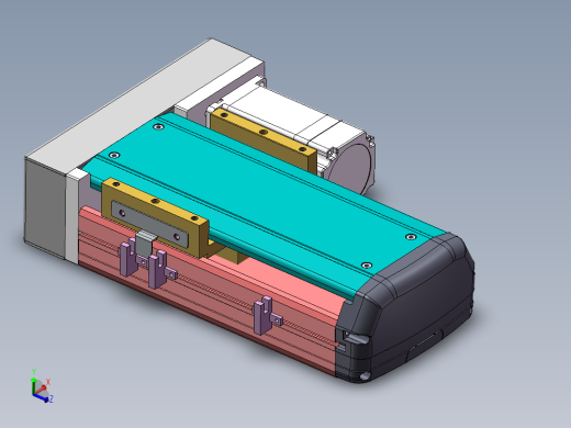 MTH丝杆半封闭模组MTH13-BR-60