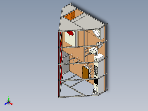 多层立体式loft公寓